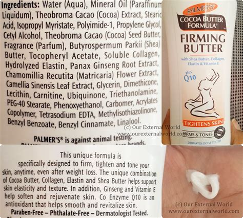 Palmers Cocoa Butter Formula Firming Butter Review