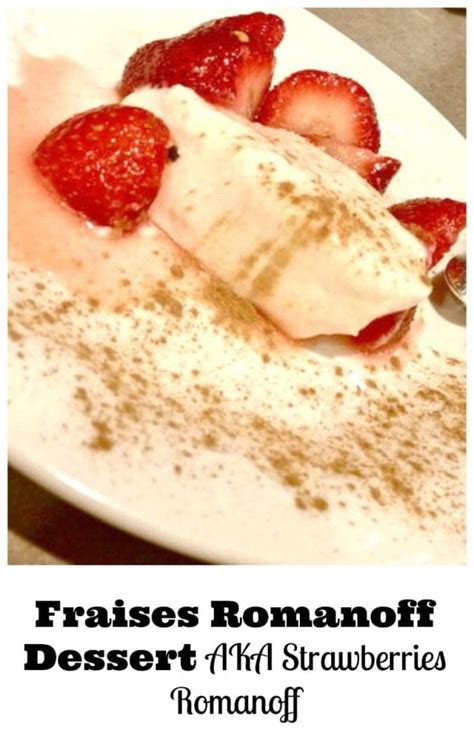 Fraises Romanoff Recipe- Fresh Strawberry Dessert - Family Focus Blog