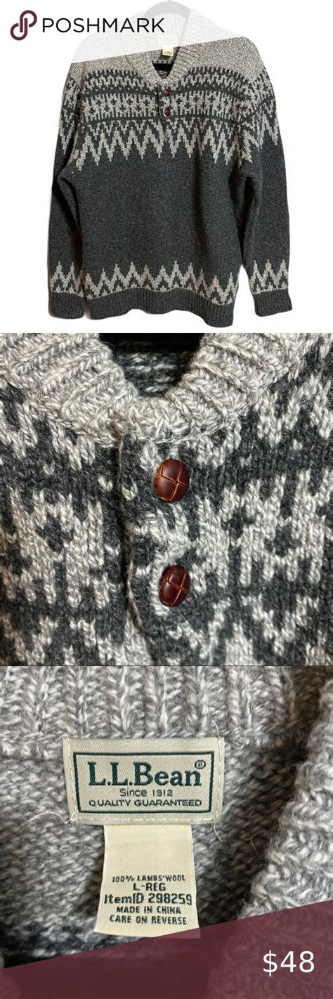 Product detailsa classic fair isle adds to the heritage appeal of our ragg wool crewneck sweater. L.L. Bean Fair Isle Lambswool Sweater in 2020 | Lambswool ...