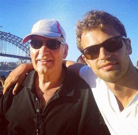 Theo And Dad Theodore James Theo James Actors