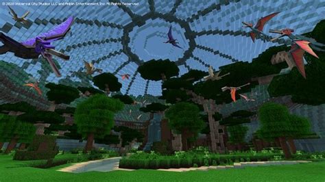 New Minecraft Dlc Lets You Become Park Manager At Jurassic World