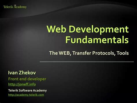 Ppt Web Development Fundamentals Powerpoint Presentation Free