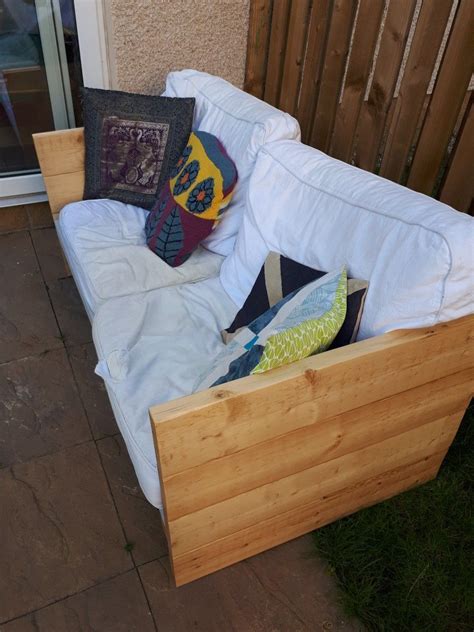 Outdoor sofa diy box sofa | Diy sofa, Furniture, Diy box