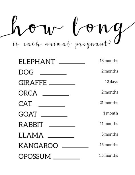 Baby Shower Games Free Printables
