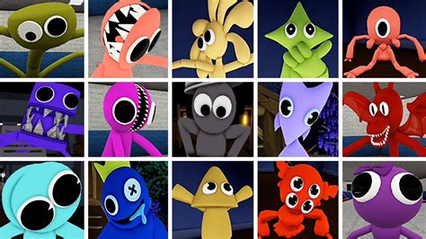 Download All Morphs All Jumpscares New Characters In Rainbow Friends