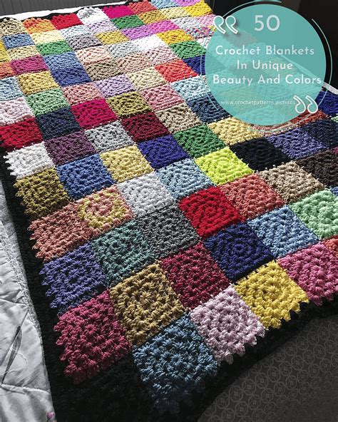 50 Crochet Blanket Designs With Different And Unique Patterns Page 47