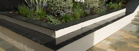 Garden Wall Building And Rendering White Of Witchampton Wow Gardens