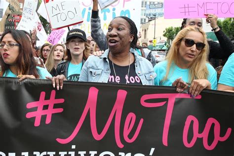 Hundreds March On Hollywood In Solidarity With Sexual Assault Survivors