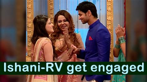 Rv And Ishani To Get Engaged From The Sets Of Meri Ashiqui Tumse Hi Youtube