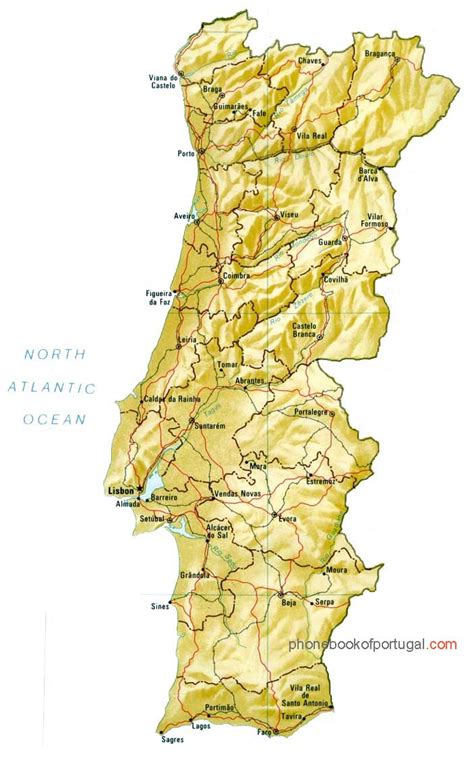Check spelling or type a new query. Map of Portugal by Phonebook of the World.com