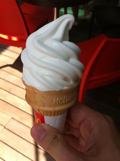 Other types of ice cream cones: S M Ong: Free McDonald's ice-cream! A sign of the (curry ...