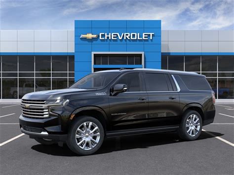 New 2021 Chevrolet Suburban High Country 4d Sport Utility Black For