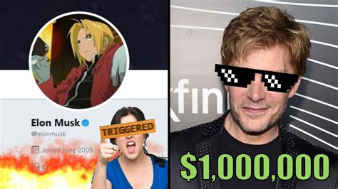 Referenced by the first tweet. ELON MUSK'S HILARIOUS ANIME AVATAR \ VIC SUES FUNIMATION ...