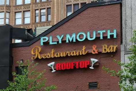 Plymouth Restaurant And Rooftop Bar Chicago Downtown The Loop Menu