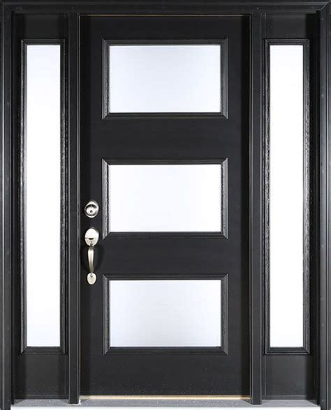 Download 30 Modern Black Front Door With Sidelights