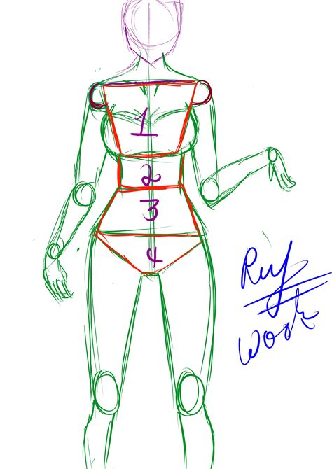 Como Dibujar Un Cuerpo Anime Femenino Dibujo Anime Anatomy Art Drawing