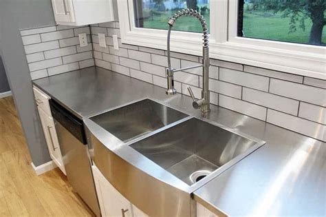Modern, rustic, industrial, and more. Stainless Steel Kitchen Countertops (Ultimate Guide ...
