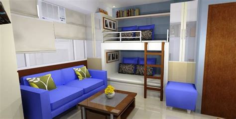 Ong Studio Type Condo In Cubao Apartment Design Apartment Bedroom