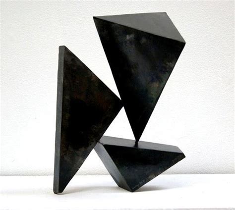 Modernist Shapes Designed For The Urban Tabletop Geometric Sculpture