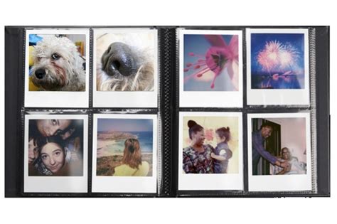 Polaroid Photo Album Large Black Pro Fotografi Typu I Type Sx