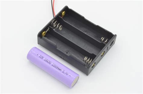 3 X 18650 Battery Holder 111v Battery Pack Bc Robotics