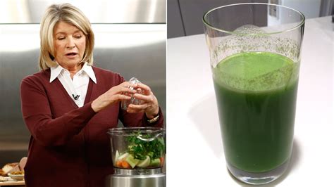 Martha Stewarts Daily Green Juice Is A Beauty Tip You Can Afford