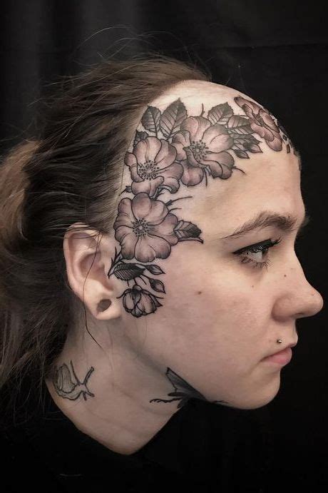 Incredible Head Tattoos For Females Face Tattoos For Women Face