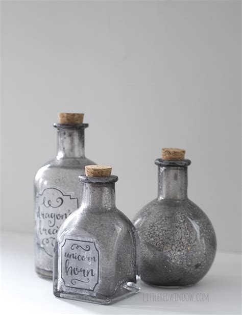 Maybe you would like to learn more about one of these? DIY Spooky Halloween Potion Bottles (FREE download!) - Little Red Window