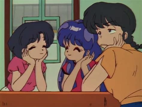 Ranma 12 Shampoo And Akane Cute Anime Girls With Blue Hair