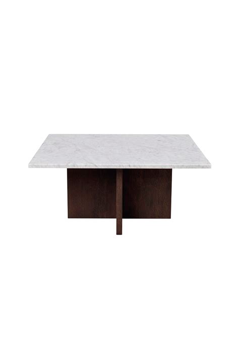 Soffbord Brooksville, 90 x 90 cm - Brun - Möbler | Homeroom