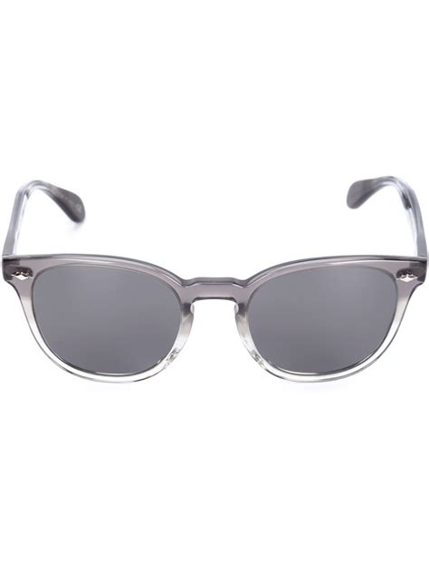 Oliver Peoples Sheldrake Sun Sunglasses In Gray Grey Lyst