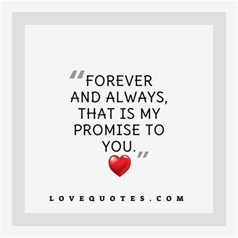 Forever And Always Love Quotes