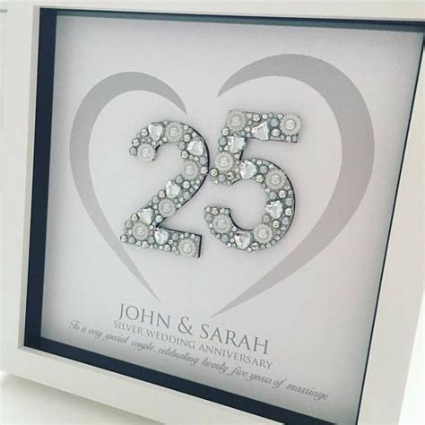 1, put together a cd – this is a excellent gift for any anniversary. Silver Wedding Anniversary Gift - 25th Anniversary Gift ...