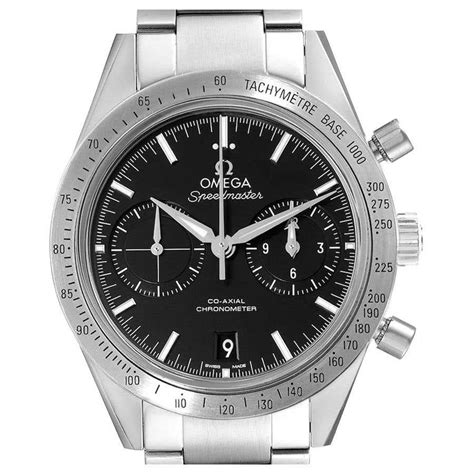 Omega Speedmaster 57 Co Axial Chronograph Watch 33110425101001 Box