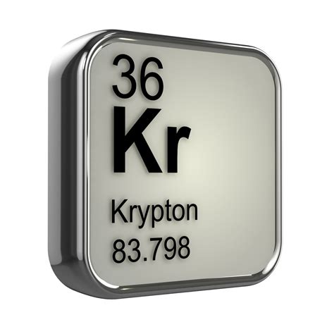 Facts About Krypton Science Struck