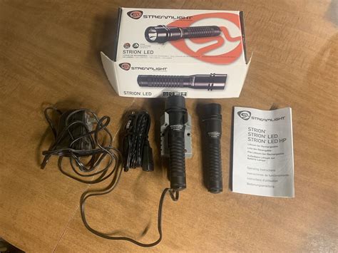 Pre Owned Streamlight Strion Led Package W Extra Light Only Battery Ebay