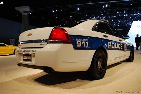 Australian Built Chevrolet Caprice Police Car Unveiled At La Motor Show