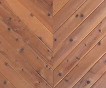 Tongue and groove as seen in the pictures of the other answers is a form of a joint between adjacent sheets or boards of many different types of materials. Cedar Paneling * Cedar Paneling Patterns, Prices and Pictures