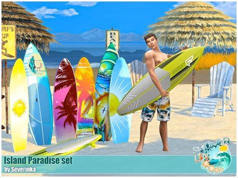 Island Paradise Set Sims 4 Mod Download Free