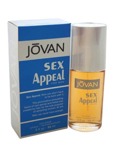 Buy Jovan Sex Appeal Perfume For Men 88ml Edc Price Specifications