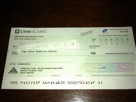 Hi all, need your help. There and back again..: Yey..cek dari LHDN sudah sampai ...