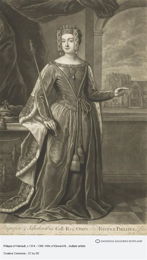 Philippa Of Hainault C 1314 1369 Wife Of Edward Iii National