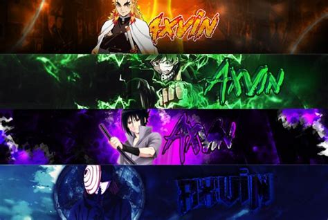 Cool Collection Of Youtube Banner Anime Background Full Hd Download