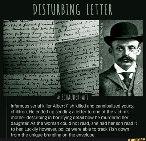 Disturbing Letter Infamous Serial Killer Albert Fish Killed And