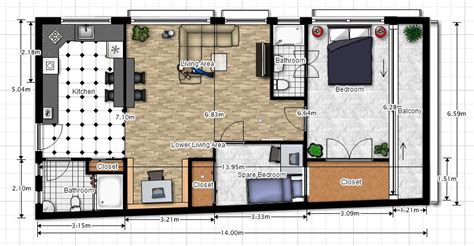 Apartment Layout Plan Interior Design Project