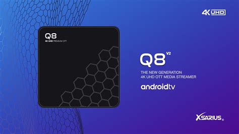 Now you can watch everything new from movies and series without searching inside the application. Xsarius Q8 V2 - 4K UHD - Premium OTT Media Streamer - Android 8.0 Oreo