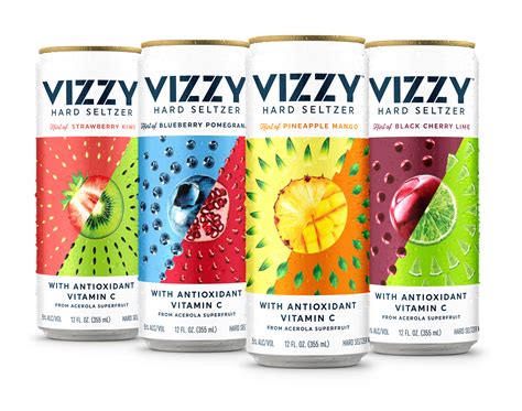 Molson Coors Launches Vizzy Hard Seltzer With Antioxidant Vitamin