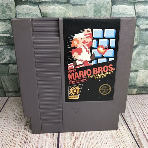 Super Mario Bros Nintendo Entertainment System 1985 Nes 5 Screw