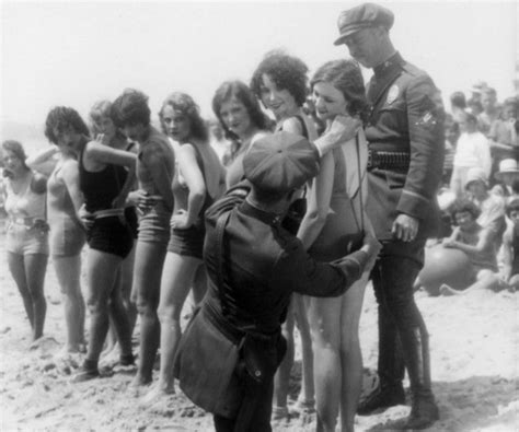 Is This A Real Photo Of Venice Calif Police Enforcing Bathing Suit