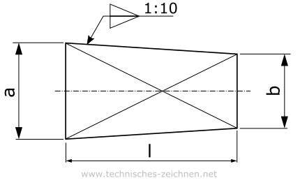 Verjüngung bemaßen - Technisches Zeichnen Weitere ideen zu technisches zeichnen, zeichnen, technische zeichnung.
